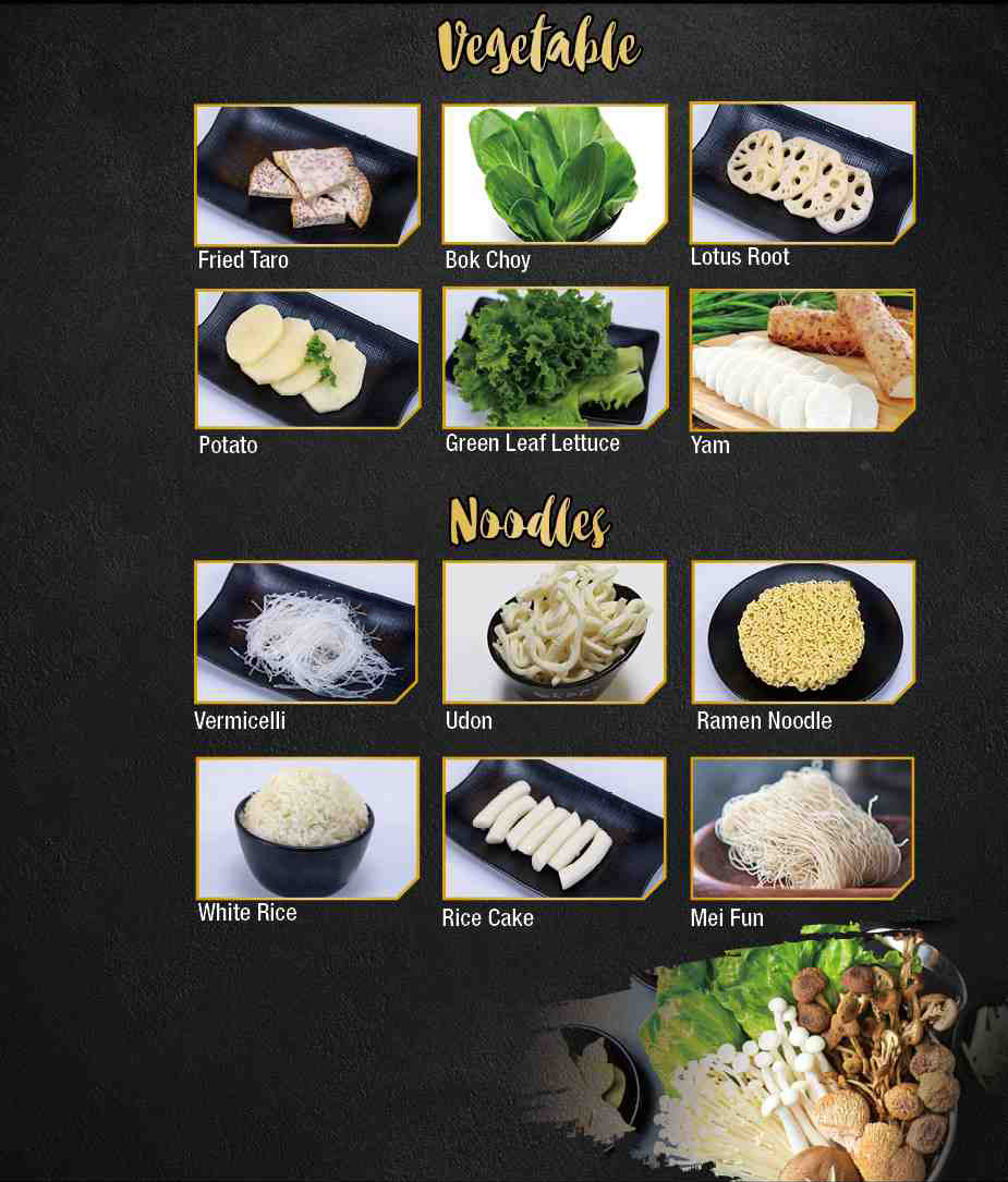 Delicious Menu Kingpot Korean BBQ & Hot Pot